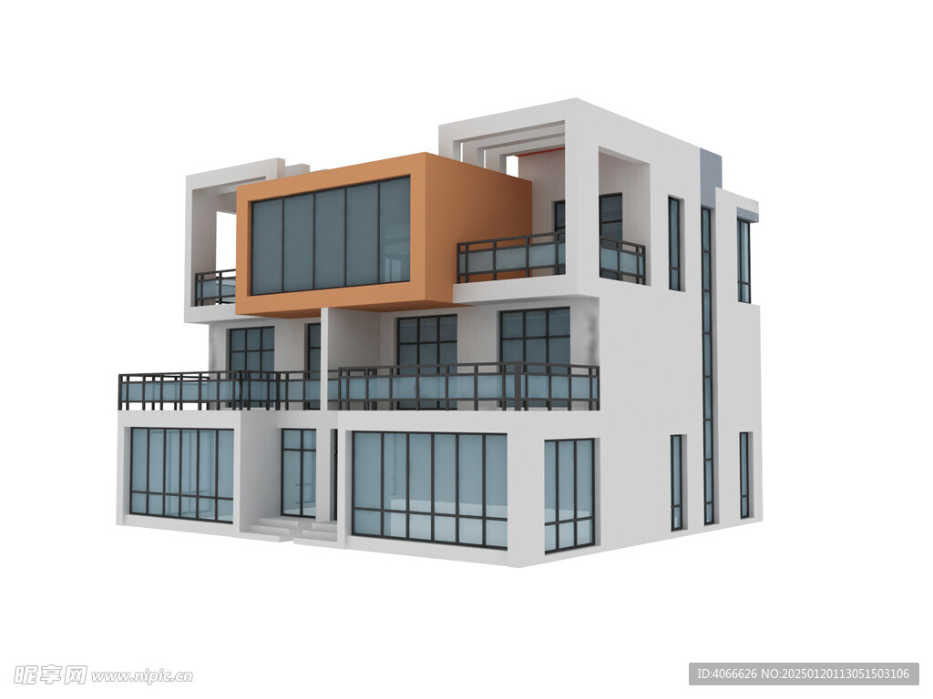 房子建筑3d模型