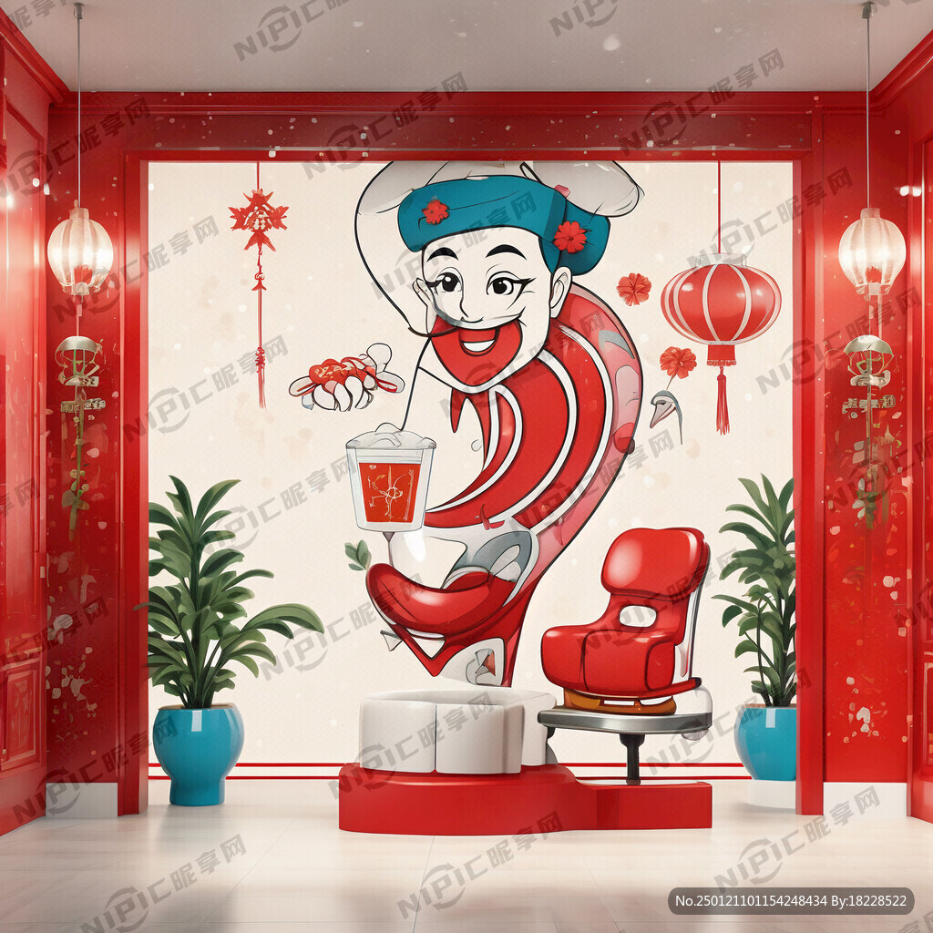 口腔机构拜年广告