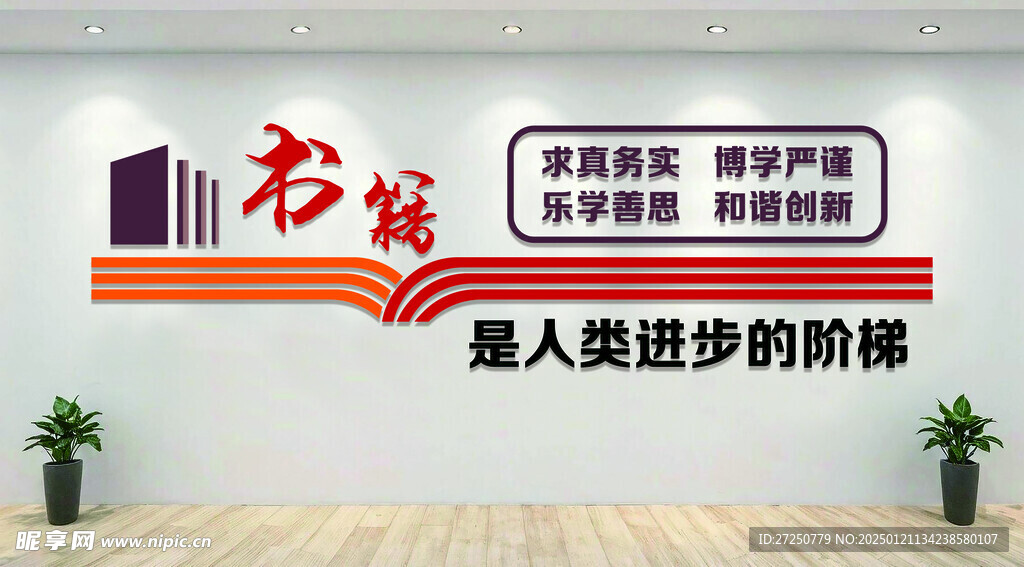 图书室文化墙