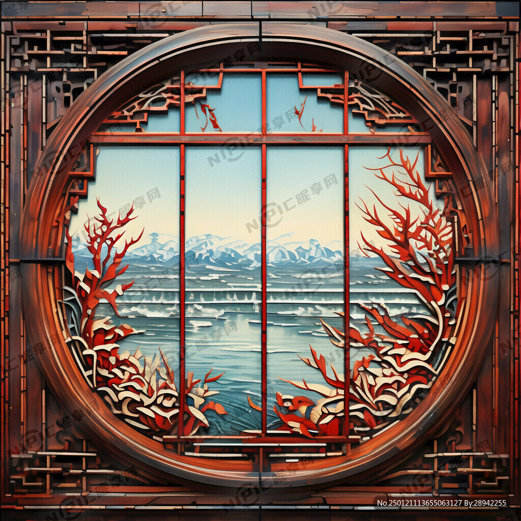 满洲窗格