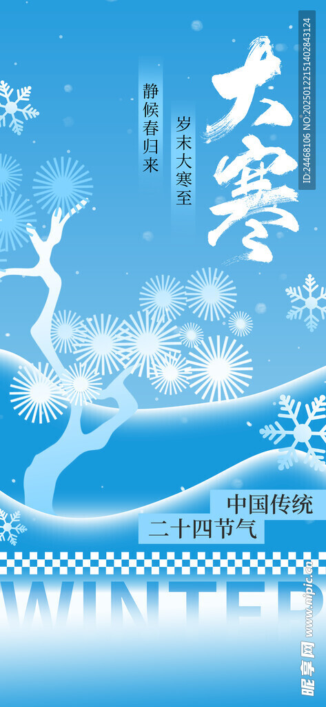 大寒海报