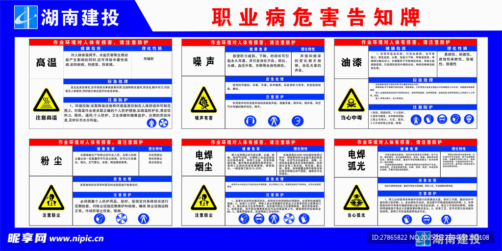 职业病危害   高温  粉尘 