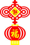灯笼 中国结 路灯
