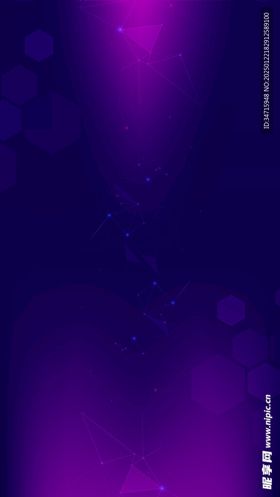 紫色渐变抽象波浪矢量背景