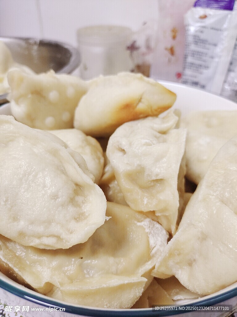 美食蒸饺