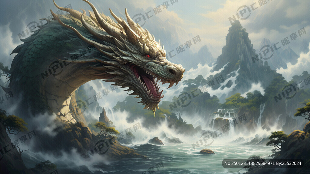 龙 山水