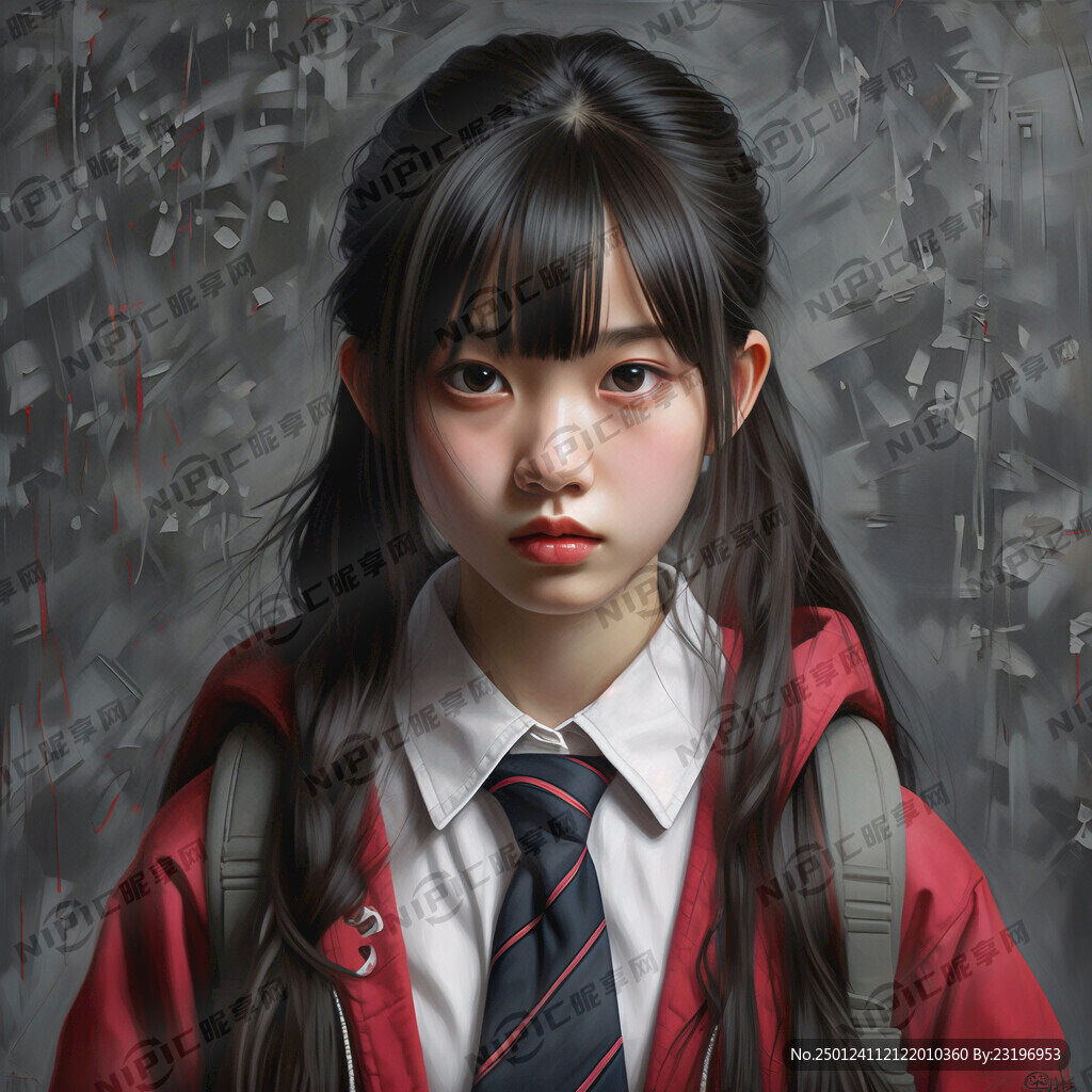 凶狠的中学生女生
