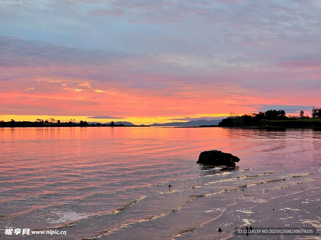 新西兰海边风景