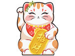 卡通招财猫