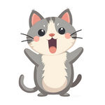 卡通可爱猫咪