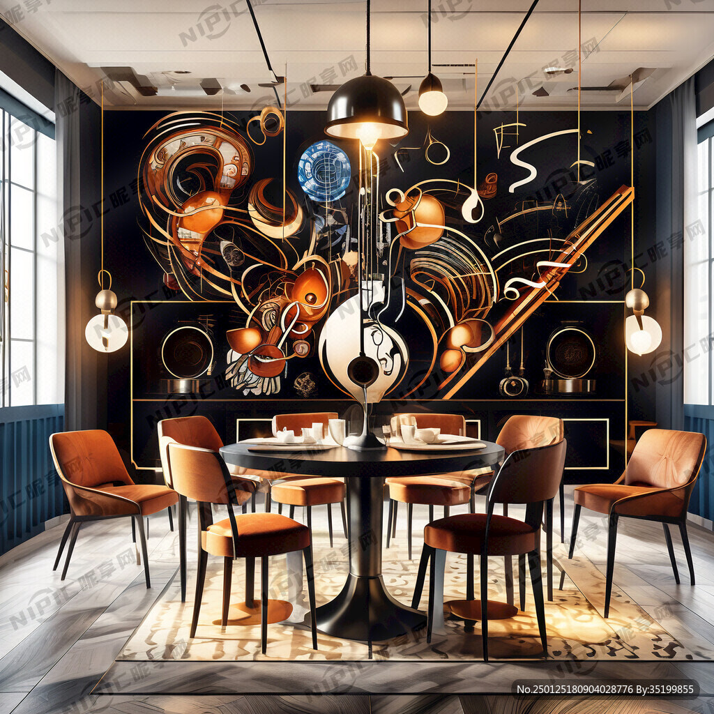 音乐餐厅科室牌