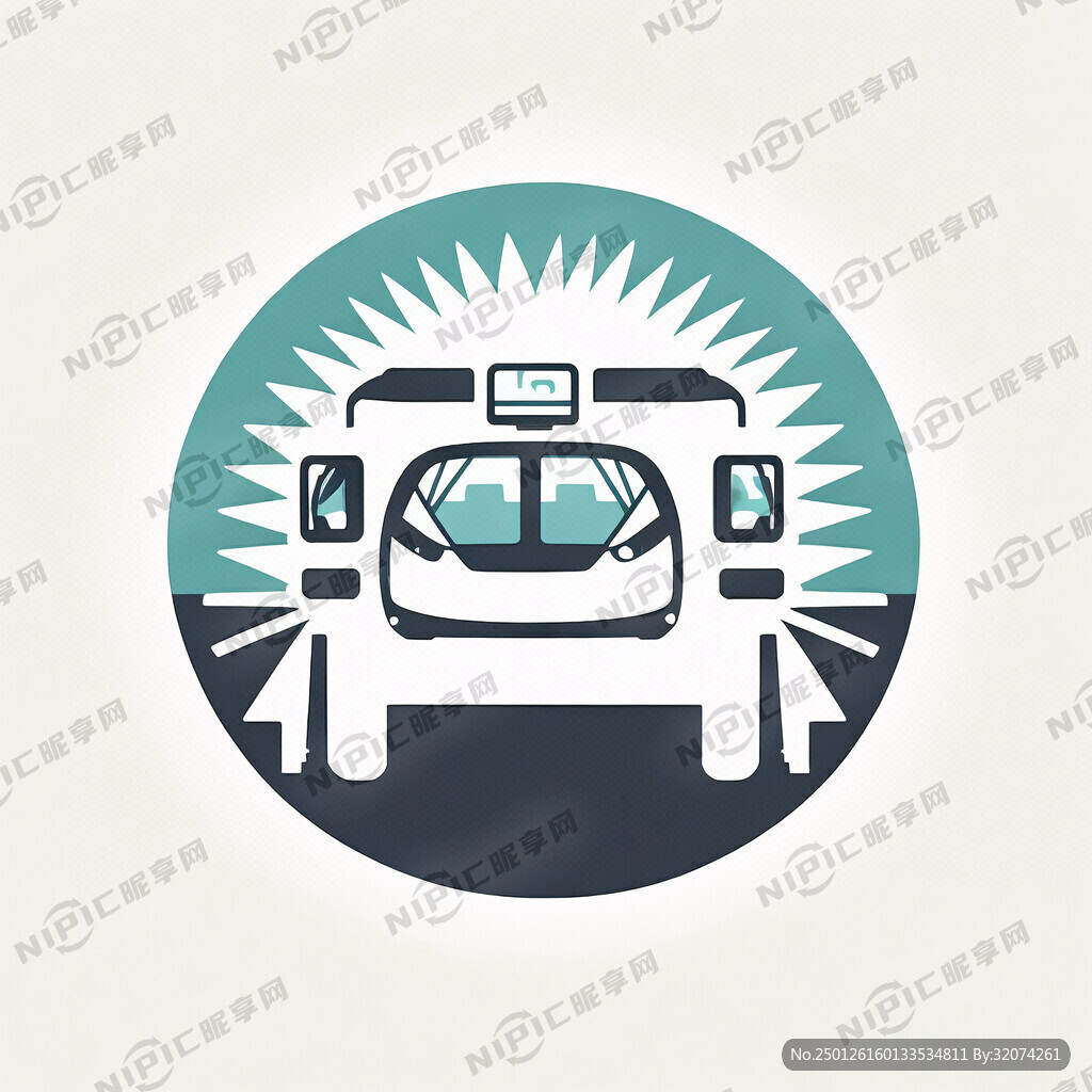 公交车 商标 简约 大气