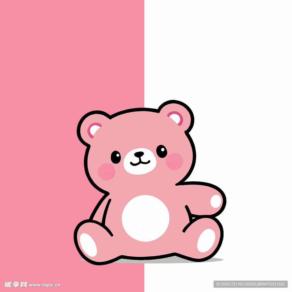 粉红熊