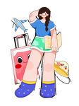 趣味扁平插画 