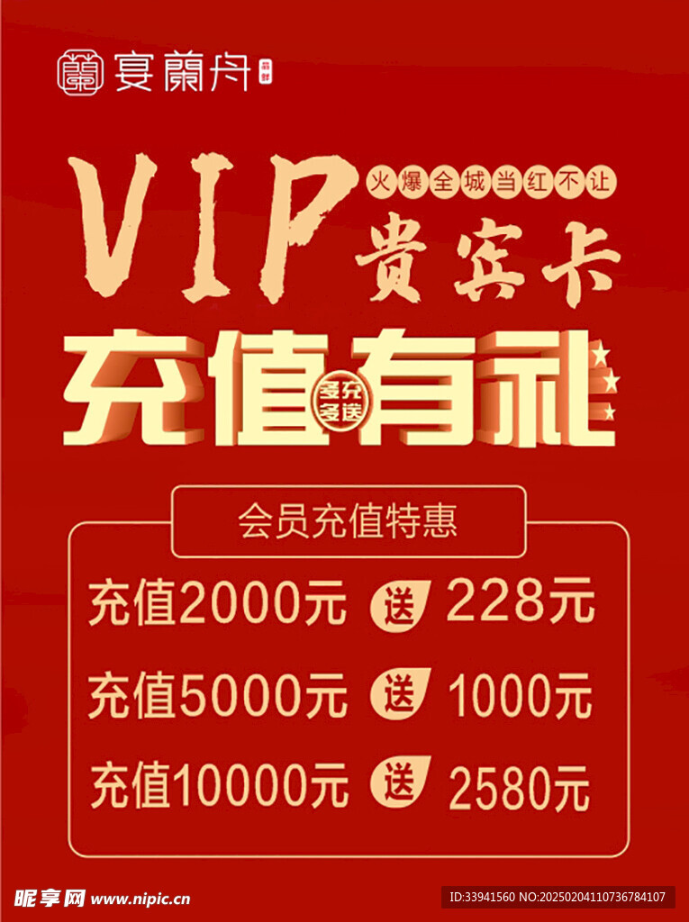 宴蘭舟 VIP 充值有礼