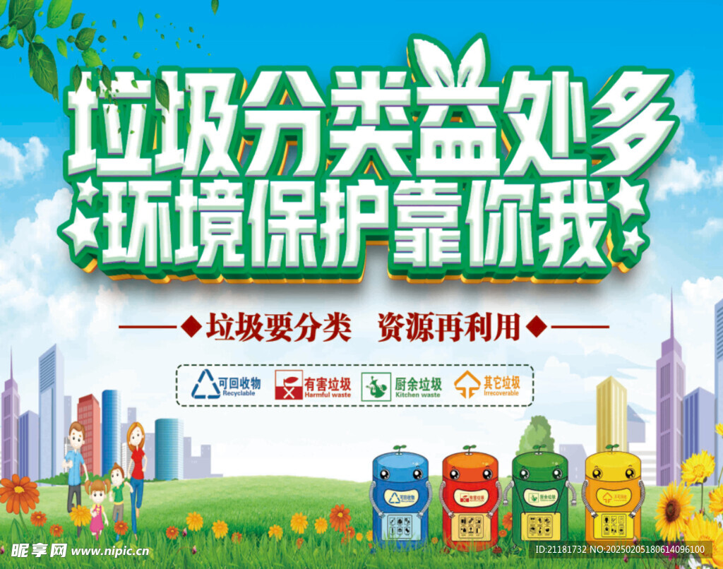 垃圾分类公益广告