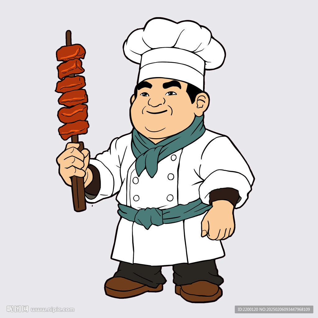 烤肉大串厨师