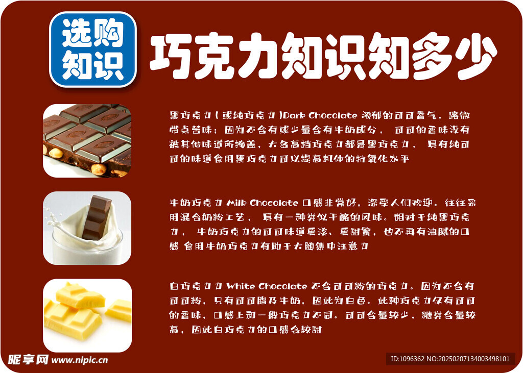 巧克力知识知多少