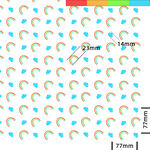 彩虹云底图四方连续