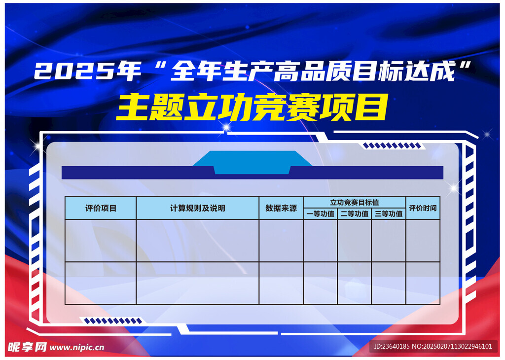竞赛战表