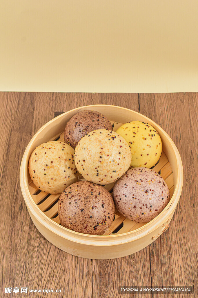 燕麦馒头 包子