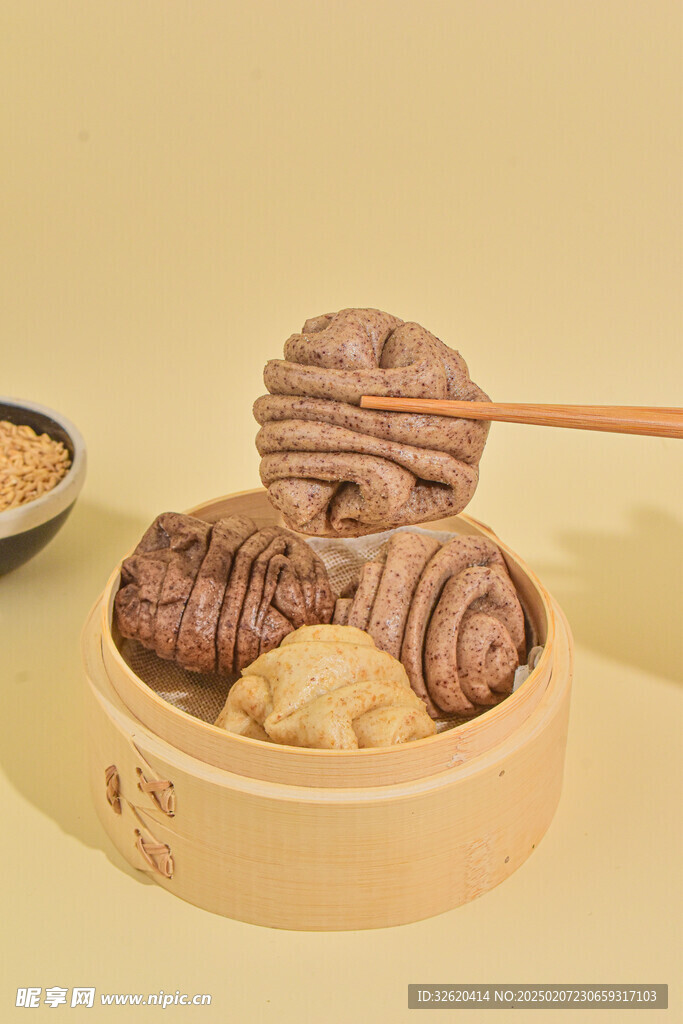 燕麦花卷 馒头