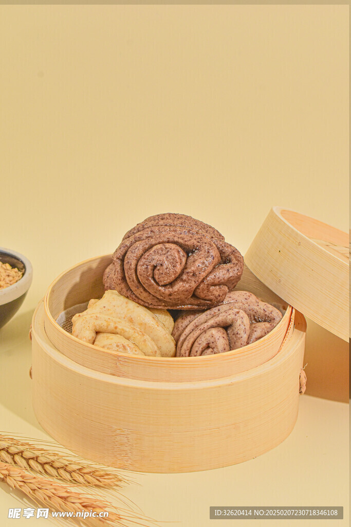 燕麦花卷 馒头