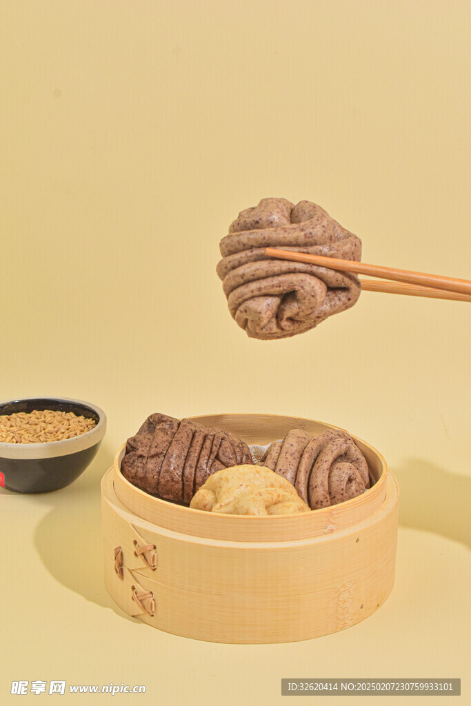 燕麦花卷 馒头