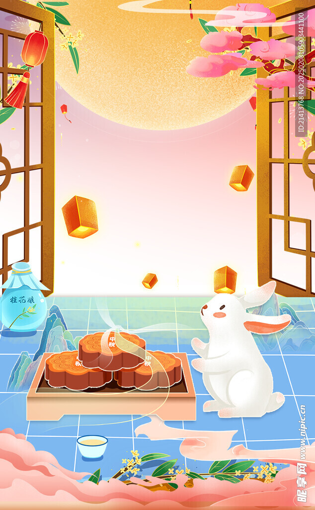 中秋节背景