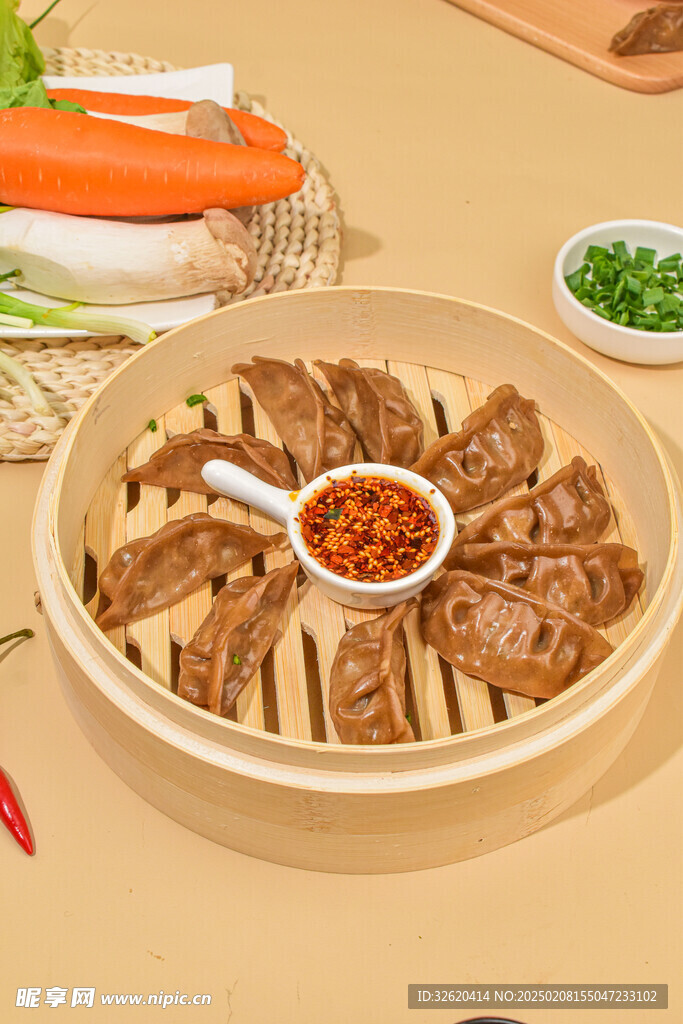 燕麦饺 蒸饺 