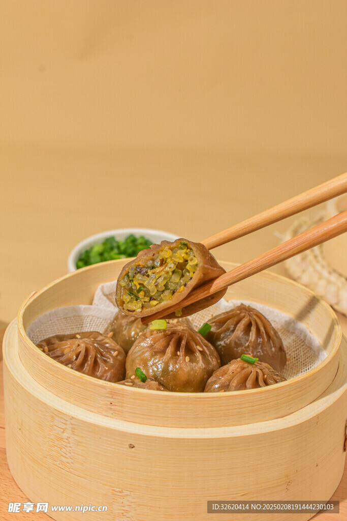 小笼包 荞麦包