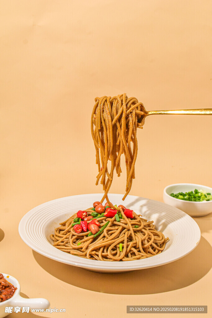 荞麦面 拌面