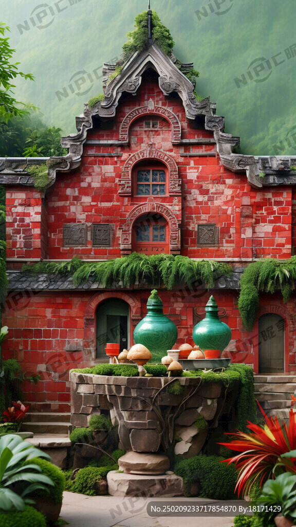 红砖古厝