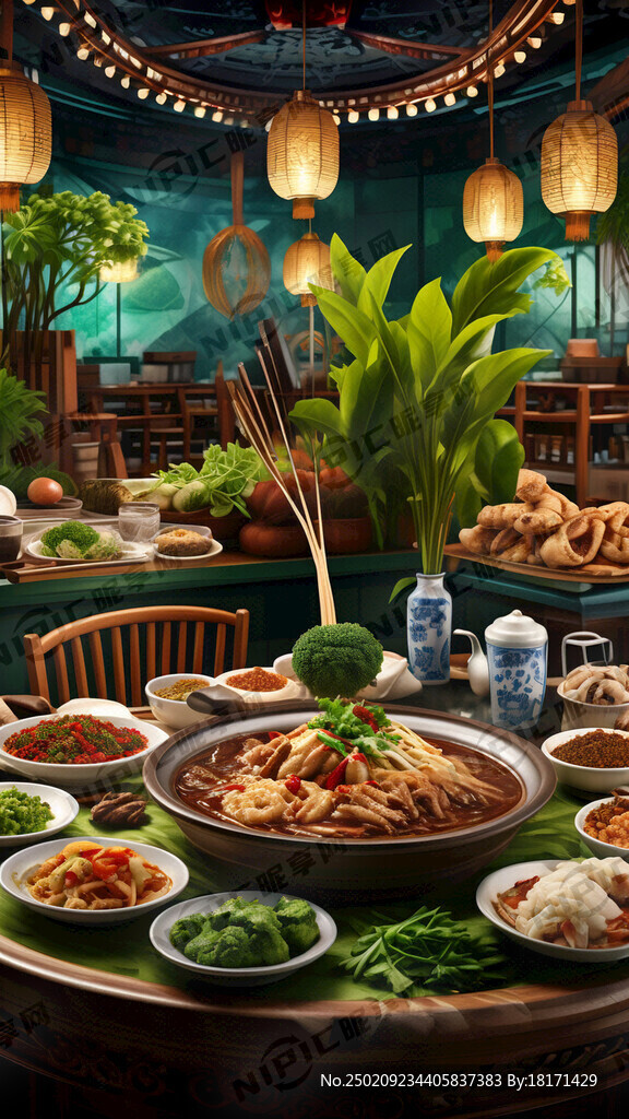 闽南菜馆 不要餐桌和食物