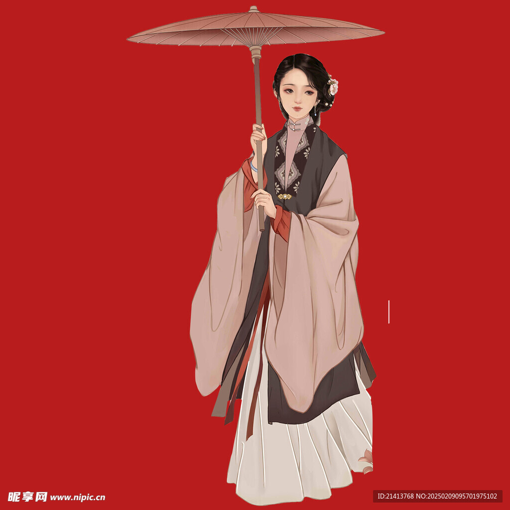 手绘古风人物