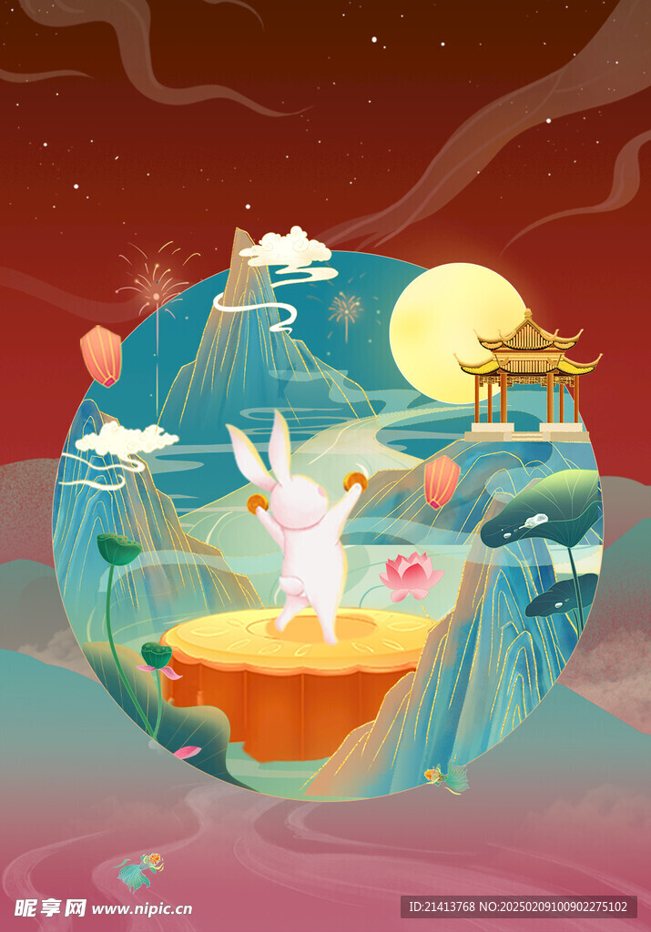 中秋节背景 