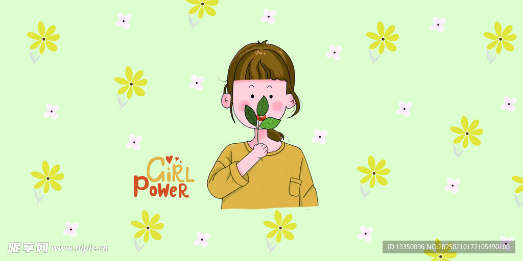 卡通女孩