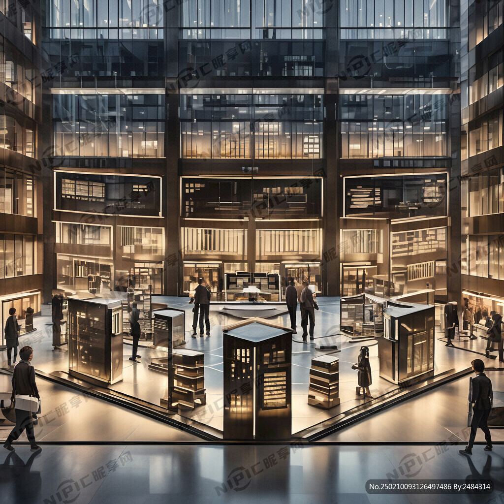 办公楼平面导视牌