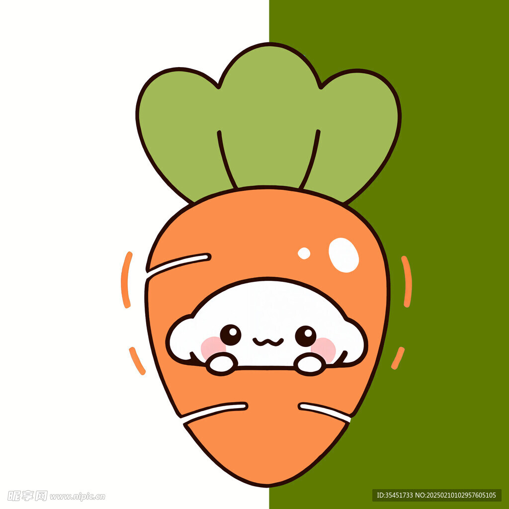 可爱创意胡萝卜