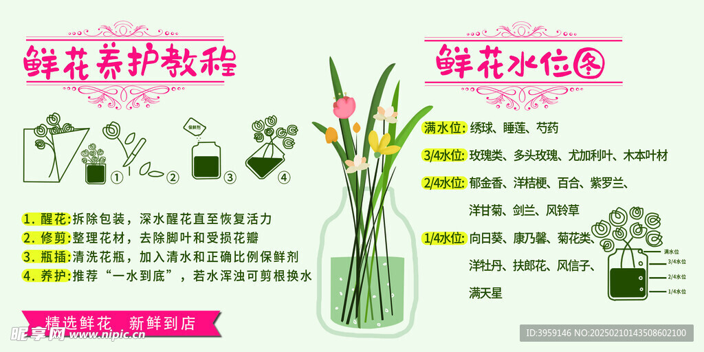 鲜花养护