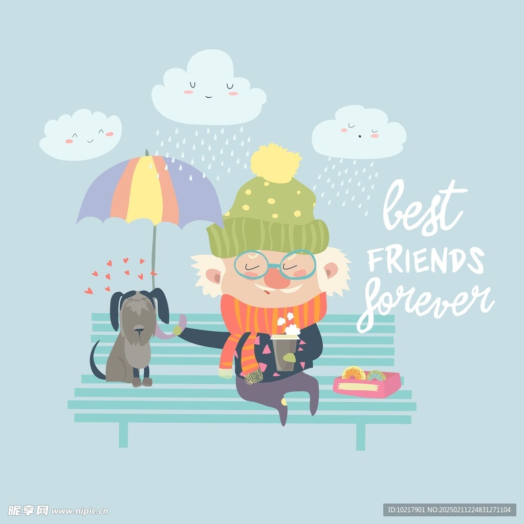 可爱卡通手绘儿童绘本插画