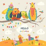 可爱卡通手绘儿童绘本插画