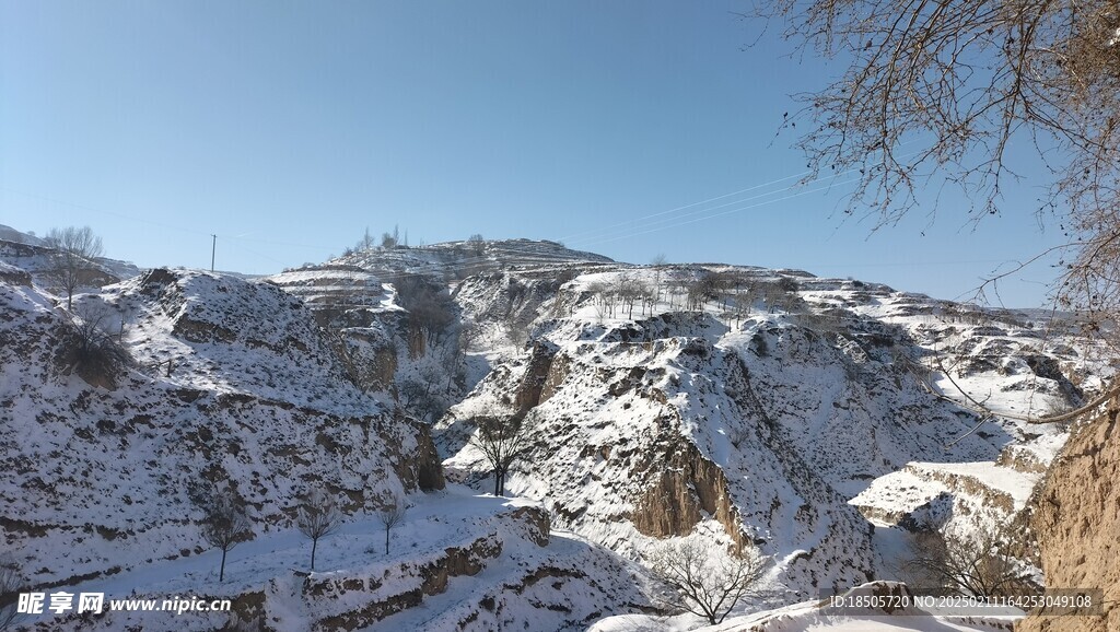 雪山景色