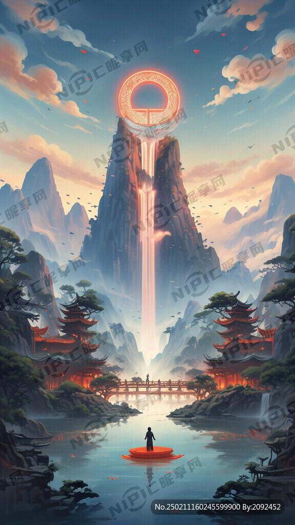 十六周年海报 影视元素 大气。