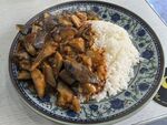 肉沫茄子盖浇饭