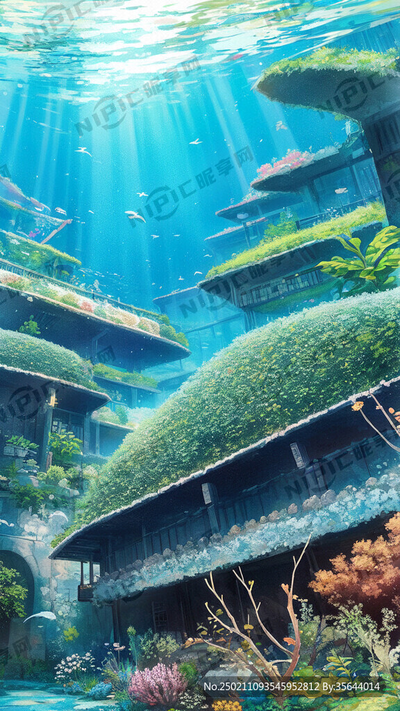 海底生物世界    漫画