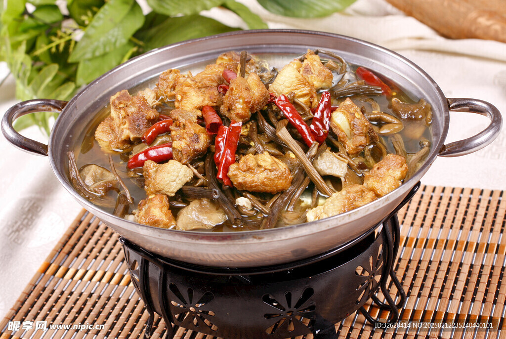 茶树菇炖排骨