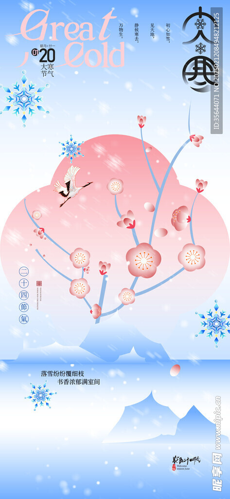 大寒海报