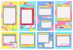 潮流卡通WEB浏览器模板