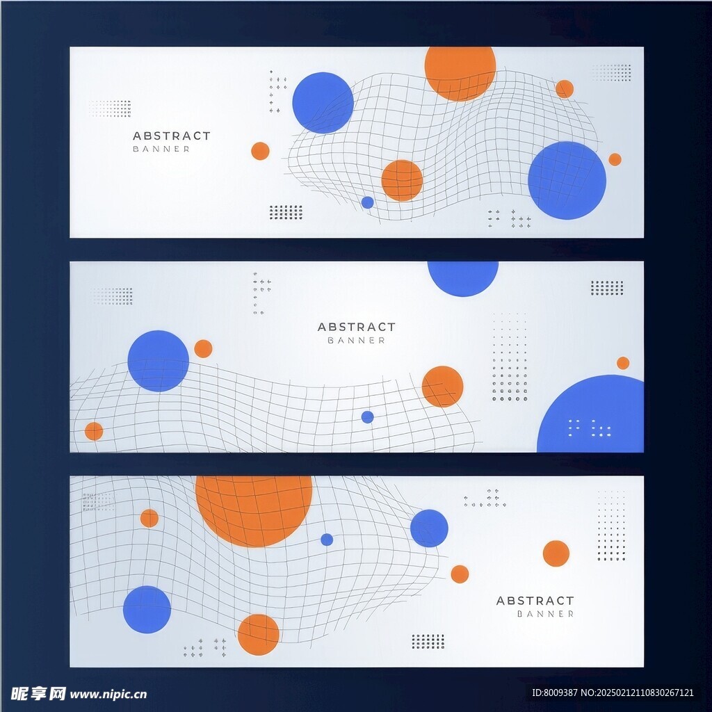 抽象背景banner